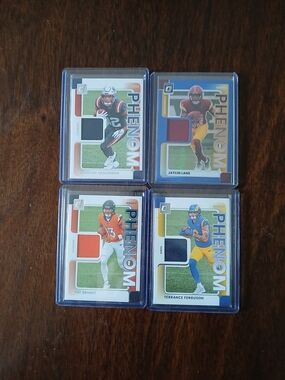 Donruss Phenom Football Trading Rookie Patch Lot,2025 Donruss Football